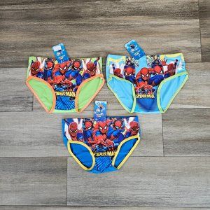 Boys Youth Children Spiderman Underwear Briefs Undies 2XL=6-7 YRS. 44-55 lbs